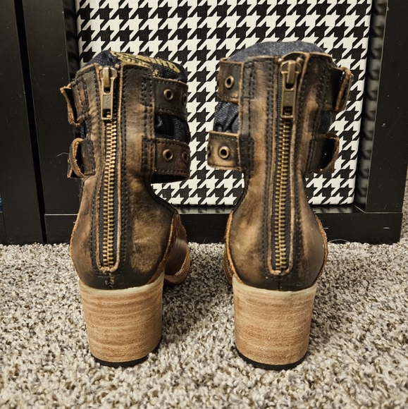 Freebird by Steven - Candella in Cognac size 6 - Picture 2 of 6